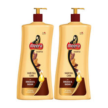 Meera Strong & Healthy Shampoo 1 Litre - Pack Of 2
