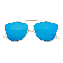 Lola's Closet Big Cool For The Summer Sunglasses (Blue)
