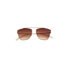 Lola's Closet Big Cool For The Summer Sunglasses (Brown)