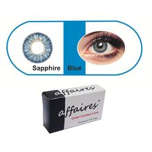 Affaires Color Contact Lenses - Sapphire Blue