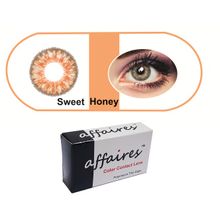 Affaires Color Contact Lenses - Sweet Honey