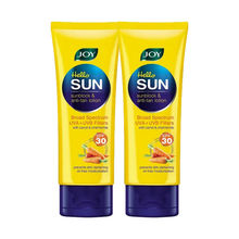 Joy Hello Sun Sunblock & Anti-Tan Lotion SPF 30 - Pack of 2