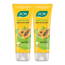 Joy Skin Fruits Spots & Tan Clear Papaya Face Wash - Pack of 2 (Each 100ml)