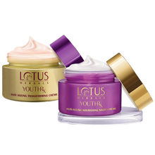 Lotus Herbals YouthRx Anti Ageing Transforming SPF 25 PA+++ Day & Night Cream Combo