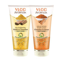 VLCC Ayurveda Natural Fairness & Skin Brightening Face Wash Combo