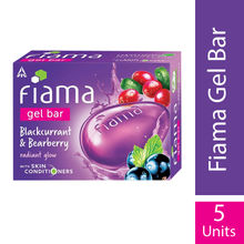Fiama Blackcurrant & Bearberry Gel Bar- Pack of 5 Combo