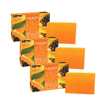 Vaadi Herbals Fresh Papaya Soap - Pack of 3