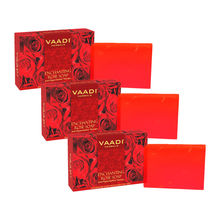 Vaadi Herbals Enchanting Rose Soap - Pack of 3