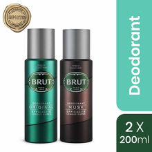 Brut Original & Oceans Deodorant Spray Combo