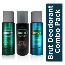 Brut Deodorant Combo - Original + Musk + Sport Style