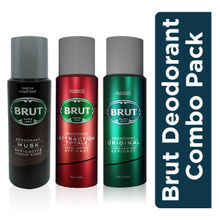 Brut Deodorant Combo - Musk + Attraction + Original