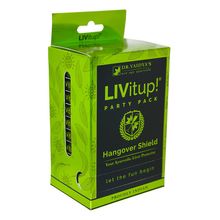 Dr. Vaidya's Livitup Hangover Shield and Liver Protector (5 Caps) - Pack of 2