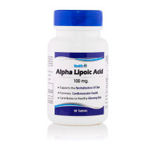 HealthVit Alpha Lipoic Acid 100 MG 60 Tablets For Hair & Skin Care