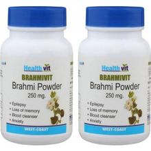 HealthVit Brahmivit Brahmi Powder 250 mg (60 Caps)