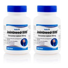 Healthvit Jointneed-500 Glucosamine Sulphate 500mg (Pack Of 2)