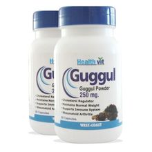 HealthVit Guggul Powder For Weight Management 250mg (Pack of 2)