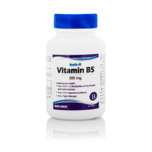 HealthVit Vitamin B5 (Calcium Pantothenate) 500Mg 60 Tablets