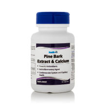 HealthVit Pine Bark Extract With Calcium 60 Capsules