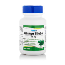 HealthVit Ginkgo Biloba 180Mg 60 Capsules