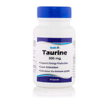 HealthVit Taurine 500Mg 60 Capsules
