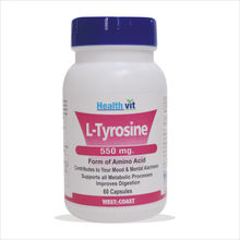 HealthVit L-Tyrosine 550 Mg 60 Capsules