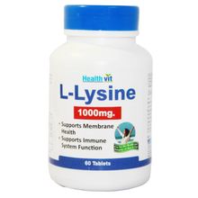 HealthVit L-Lysine 1000 Mg 60 Tablets
