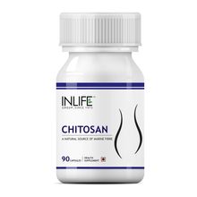 INLIFE Natural Chitosan, 1050 mg Supplement 90 Capsules For Weight & Fat Loss