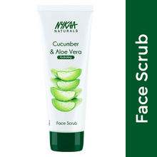 Nykaa Naturals Cucumber & Aloe Vera Face Scrub for Hydrated Skin