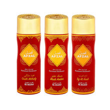 Afzal Non Alcoholic Oudh Misali, Taj Al Arab, Musk Amber Deodorant (Pack of 3)