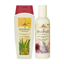 Moha Hair Care Essentials Oil And Shampoo Combo Nourish And Strengthen Hair For A Healthy Scalp