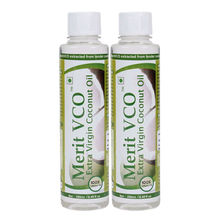 Merit Vco Extra Virgin Coconut Hair & Skin Oil - Pack of 2