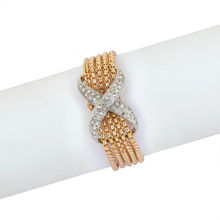 Bansri Bold Infiniti Gold Bracelet
