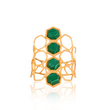 Bansri Emerald And Gold Jewellery Bracelet