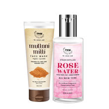 TNW The Natural Wash Multani Mitti Face Wash with Kashmiri Kesar & Rose Water Face Toner/Skin Toner