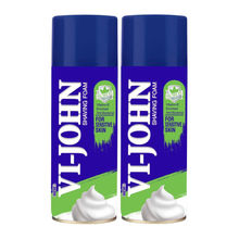 VI-JOHN Shave Foam Sensitive Type - Pack of 2