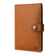 DailyObjects Tan Leather Compact Passport Wallet