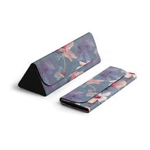 DailyObjects Butterflies And Hibiscus Flowers Sunglass Case