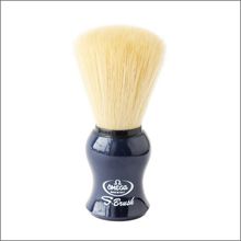 Omega S10065 S-Brush Fiber Synthetic Boar Shaving Brush - Blue