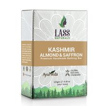 Lass Naturals Kashmir Almond & Saffron Soap