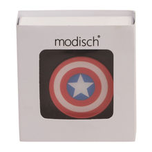 Modisch New Fashion Captain America Sheild Contact Lens Case