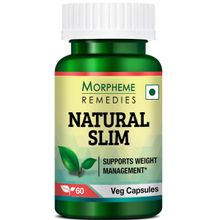Morpheme Remedies Natural Slim - Garcinia, Triphala, Guggul For Weight Loss - 500mg Extract