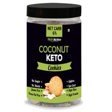 NutroActive Net Carb 6% Coconut Keto Cookies