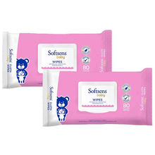 Softsens Premium Baby 80 Wipes - Pack of 2