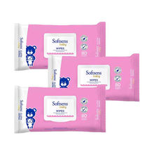 Softsens Premium Baby 80 Wipes - Pack of 3