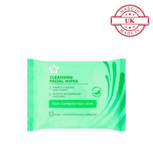 Superdrug Essential Facial Cleansing Wipes X25 (For Combination Skin Care)