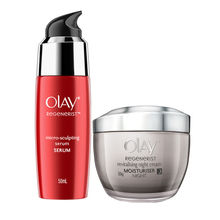 Olay Regenerist Night Skincare (Moisturizer & Serum)