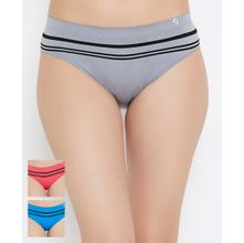 C9 Airwear Lingerie Panty For Women Pack Of 3 - Multi-Color