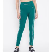 C9 Airwear Dark Green Women's Trackpant For Gymwear/Yogawear