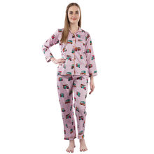 Pyjama Party Tuk Tuk Women's Cotton Pyjama Set - Pink