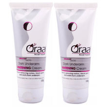 Qraa Underarm Whitening Cream Pack of 2